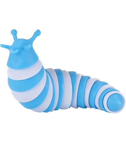 Amazon | Haixifry スクイーズ玩具 ねじり虫 3D立体 関節式 自由